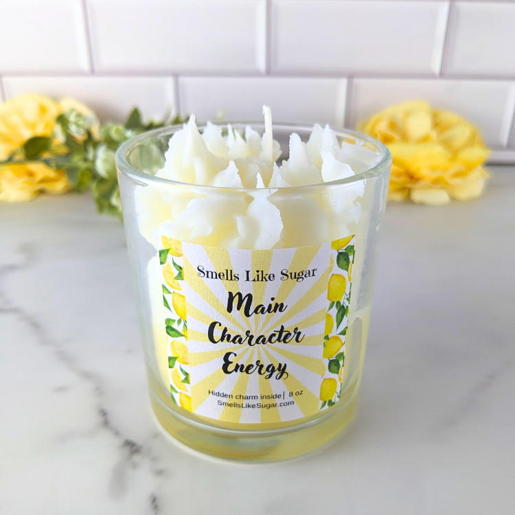 Main Character Energy Candle