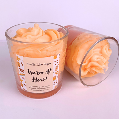 Pumpkin Donut Candle