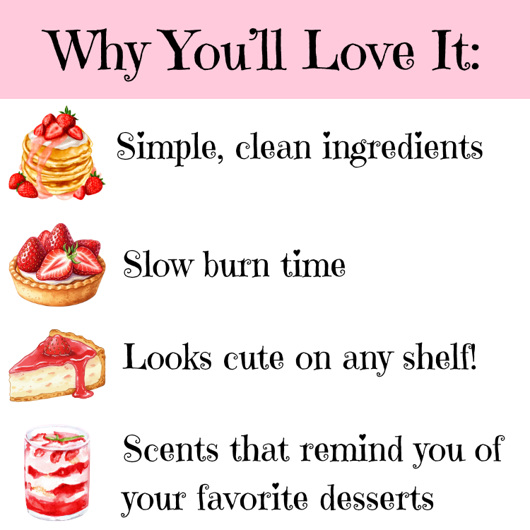 Strawberry Dreamer Candle