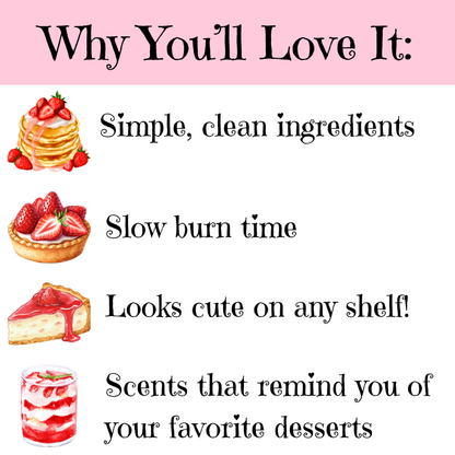 Strawberry Dreamer Candle