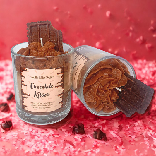 Chocolate Kisses Candle