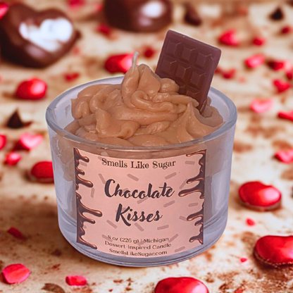 Chocolate Kisses Candle